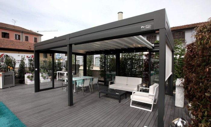 Samonosná pergola Practic Milano