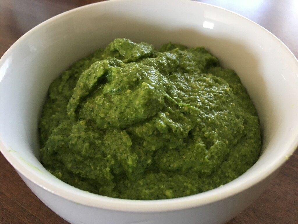 Pesto z medvědího česneku