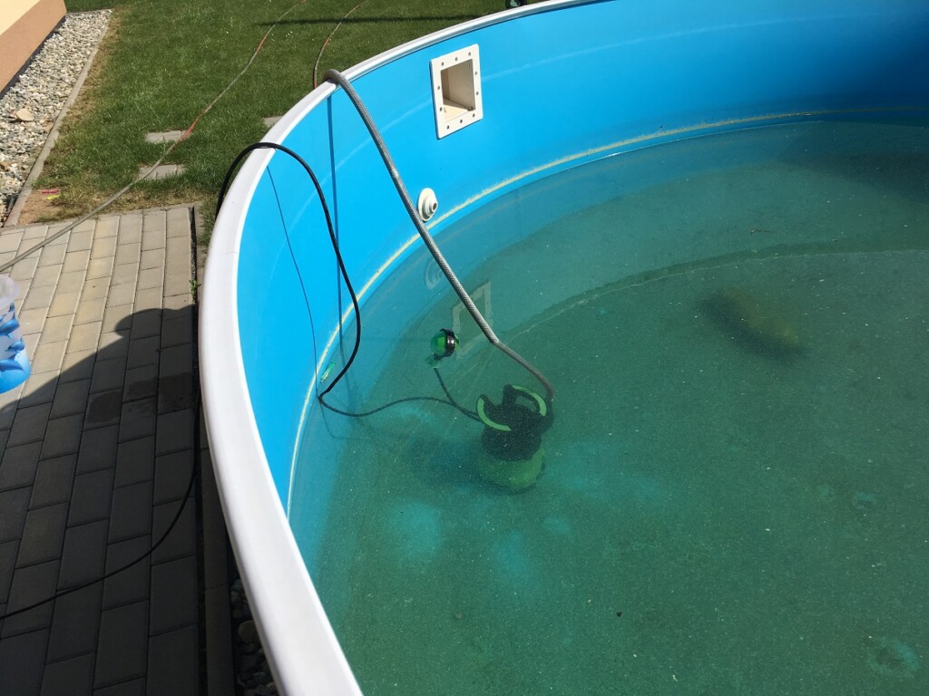 Vypouštění bazénu