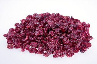 Brusinky sušené
