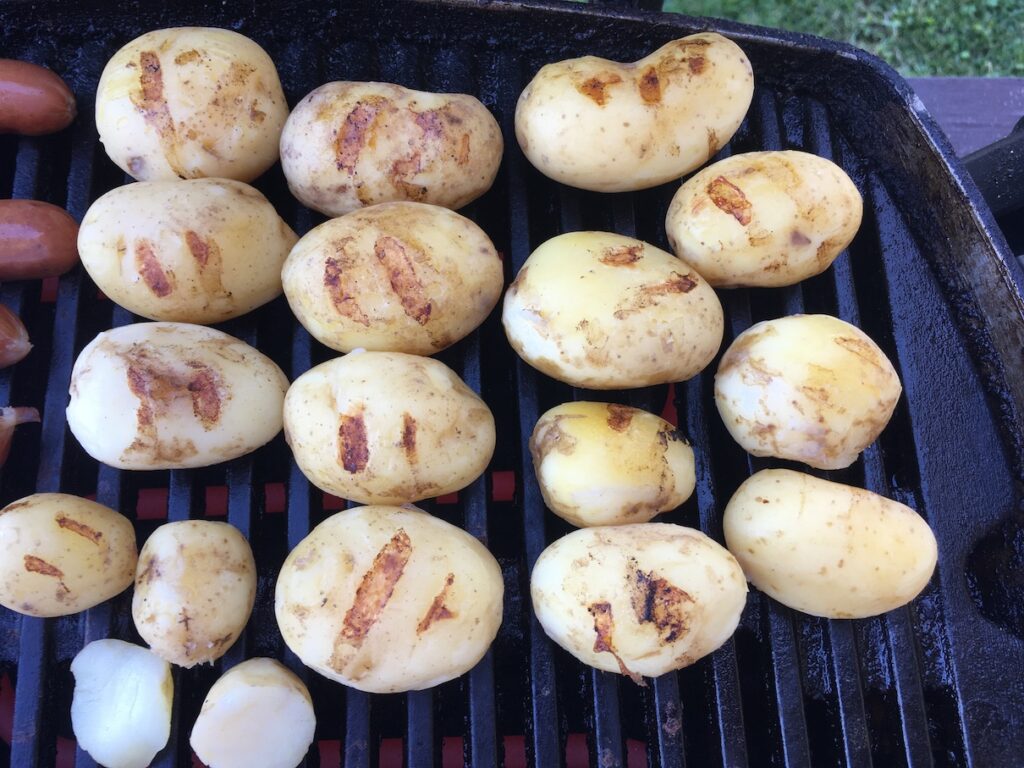 Grilované brambory