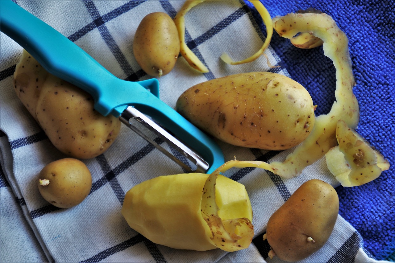 Škrábání brambor