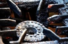 amoniak, ocet, drhnutí, čistič tuků, rozprašovač