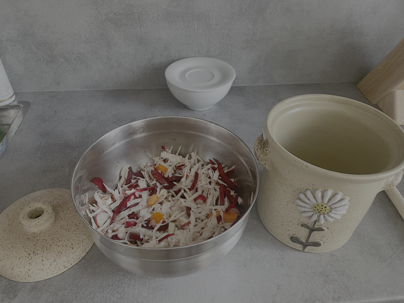 Příprava fermentované zeleniny