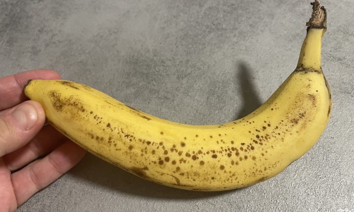 Hnědé skvrny na banánů