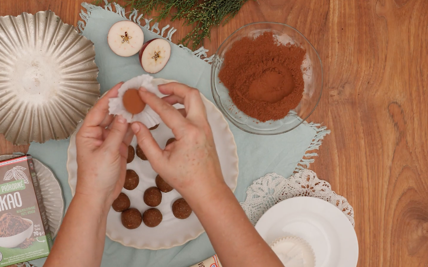 Příprava Tiramisu kuliček