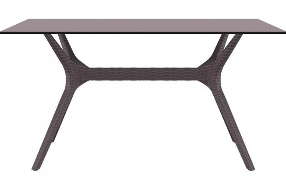 SIESTA EXCLUSIVE Stůl IBIZA 140 hnědý