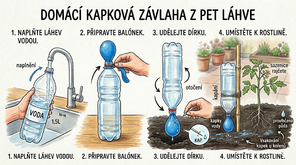 Kapková závlaha