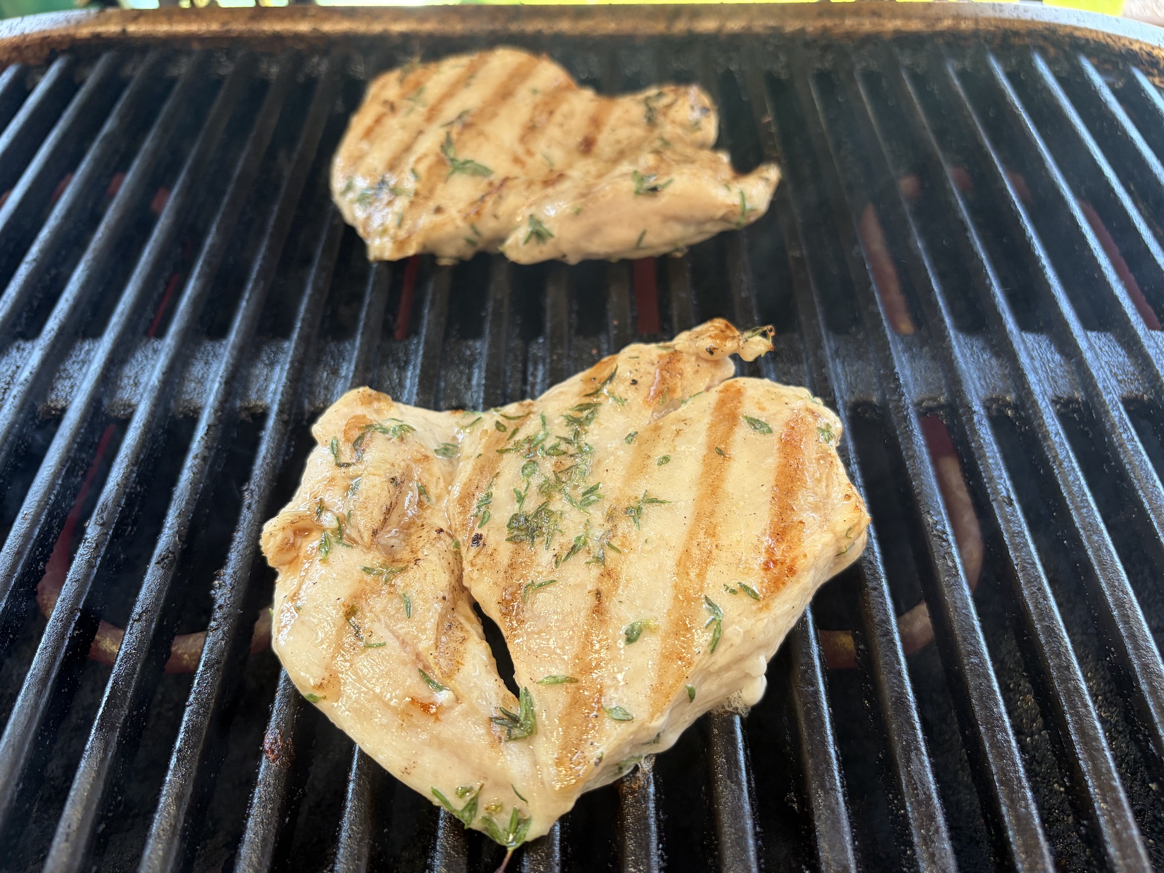 Kuřecí steak na tymiánu