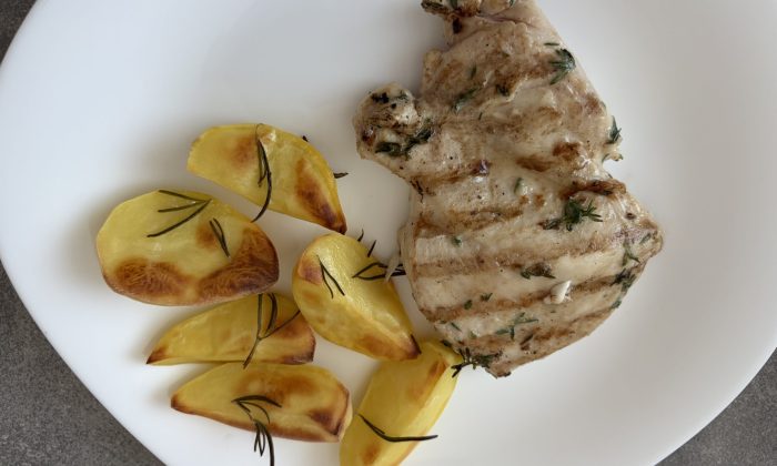 Kuřecí steak na tymiánu