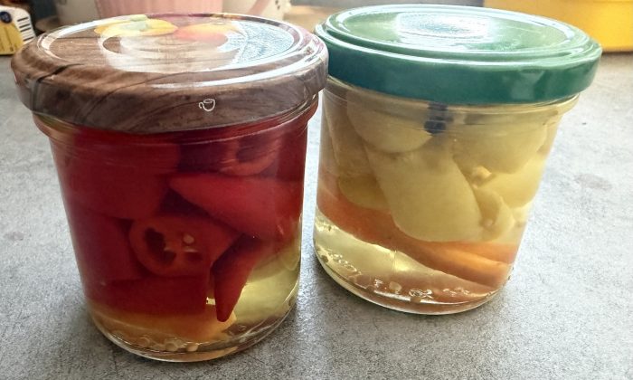 Zavařené beraní rohy ala jalapeňo