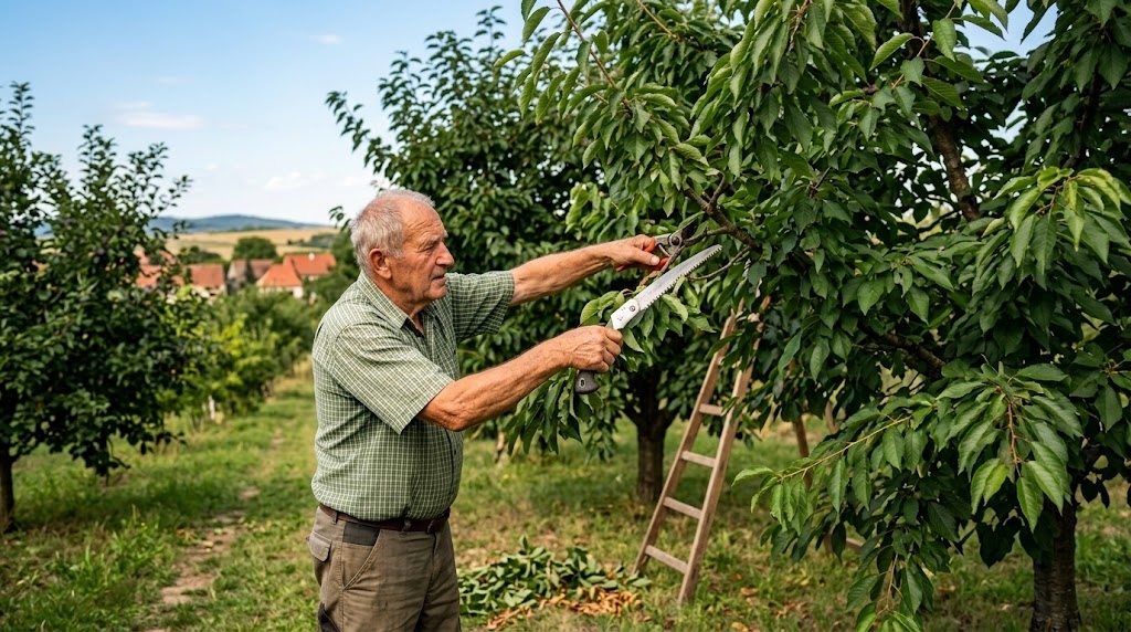 Peckoviny - řez